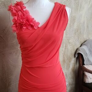 Elegant Coral top/ dress